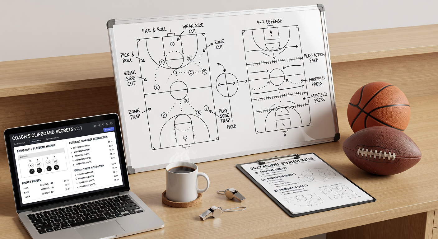 A football manager gestures intensely from the touchline, directing a formation change as substitutes warm up, illustrating the subtle moves that tip accumulator predictions